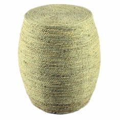 DKD Home Decor Naslon za noge DKD Home Decor Rjava svetlo rjava konopljina vrv Naravna urbana 45 x 45 x 52 cm