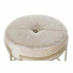 DKD Home Decor Podstavek za noge DKD Home Decor Beige Multicolor Golden Metal