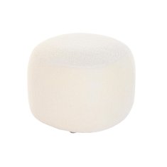DKD Home Decor Naslon za noge DKD Home Decor Bela moderna 50 x 50 x 38 cm