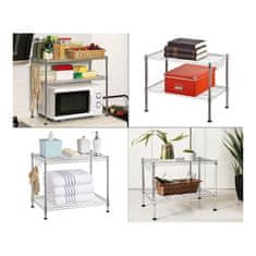 Confortime Police Confortime Confort Chromed 2 nivoja (60 x 60 x 30 cm)
