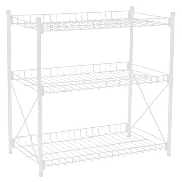 Confortime Police Confortime Metal White (52 x 34 x 55 cm)