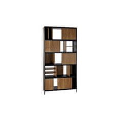 DKD Home Decor Police DKD Home Decor Črna naravna železna Fresno 98 x 36 x 200 cm
