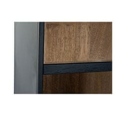 DKD Home Decor Police DKD Home Decor Črna naravna železna Fresno 98 x 36 x 200 cm