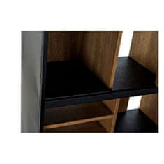 DKD Home Decor Police DKD Home Decor Črna naravna železna Fresno 98 x 36 x 200 cm