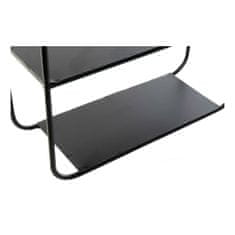 DKD Home Decor Kopalniške police DKD Home Decor Crystal Black Metal (32 x 12 x 65 cm)