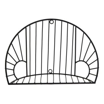 DKD Home Decor Police DKD Home Decor Črna kovina (32 x 13 x 21 cm)