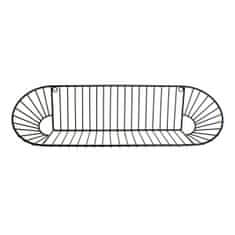 DKD Home Decor Police DKD Home Decor Črna kovina (60 x 15 x 15 cm)