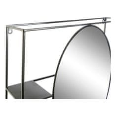 DKD Home Decor Police DKD Home Decor Mirror Natural Black Metal 5 polic (50,5 x 15 x 75 cm)