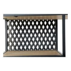 DKD Home Decor Police DKD Home Decor Natural Black Metal 5 polic MDF Wood (100 x 24 x 90 cm)
