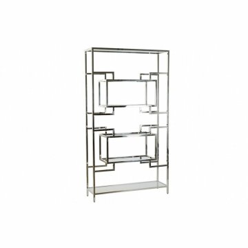 DKD Home Decor Police DKD Home Decor Silver Metal Crystal Steel 100 x 29 x 180,5 cm