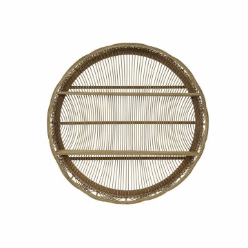 DKD Home Decor Police DKD Home Decor Natural 80 x 14,5 x 80 cm