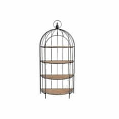 DKD Home Decor Police DKD Home Decor Black Metal Fir 90 x 40 x 187 cm