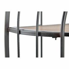 DKD Home Decor Police DKD Home Decor Black Metal Fir 90 x 40 x 187 cm