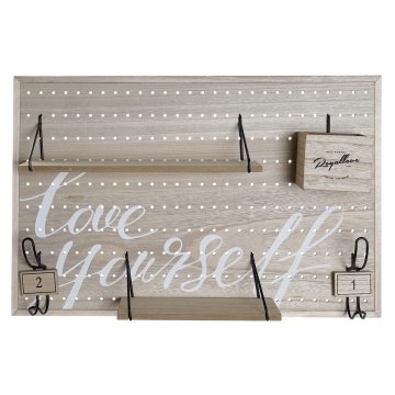 DKD Home Decor Police DKD Home Decor Natural 2 police MDF Wood (39 x 13 x 39 cm)