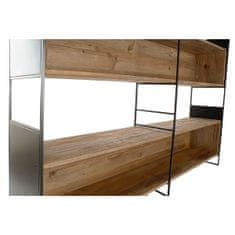 DKD Home Decor Police DKD Home Decor Rjava črna kovinska Pinewood Recikliran les 180 x 35 x 190 cm