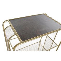 DKD Home Decor Police DKD Home Decor Golden Metal MDF Wood (51 x 36 x 150 cm)