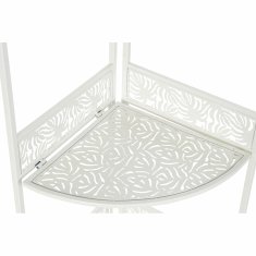 DKD Home Decor Kotne police DKD Home Decor Metal White 4 police (49 x 35 x 161 cm)