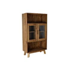 DKD Home Decor Police DKD Home Decor Crystal Natural Recycled Wood 4 police (90 x 40 x 160 cm)