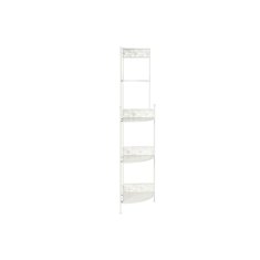 DKD Home Decor Kotne police DKD Home Decor Metal White 4 police (49 x 35 x 161 cm)
