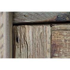DKD Home Decor Police DKD Home Decor Crystal Natural Recycled Wood 4 police (90 x 40 x 160 cm)