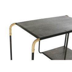 DKD Home Decor Police DKD Home Decor Črna kovina (48 x 26,5 x 146 cm)