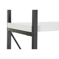 DKD Home Decor Police DKD Home Decor Črna kovina Bela 4 police MDF les (110 x 30 x 150 cm)