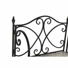 DKD Home Decor Police DKD Home Decor Mosaic Ceramic Black Multicolour Ironwork 3 police (54 x 29 x 121 cm) (54 x 29 x 121 cm)