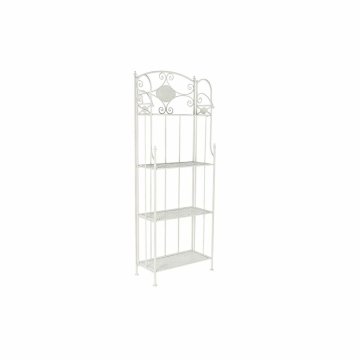DKD Home Decor Police DKD Home Decor White Metal 4 police (61 x 29 x 163,5 cm) (61 x 29 x 163,5 cm)