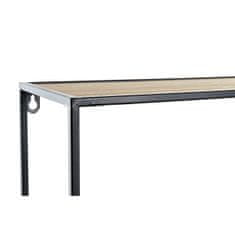 DKD Home Decor Police DKD Home Decor Natural Black Metal 60 x 15 x 60 cm MDF Wood