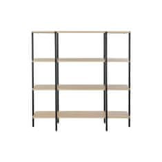 DKD Home Decor Police DKD Home Decor Natural Black Metal MDF (121 x 30,5 x 121 cm)