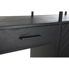 DKD Home Decor Police DKD Home Decor 160 x 45 x 200 cm Črna kovina Mango les