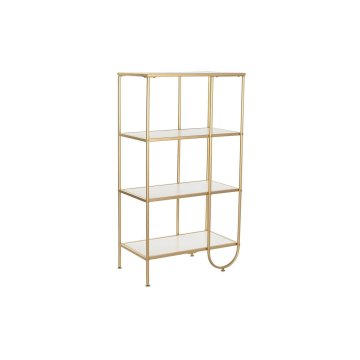 DKD Home Decor Police DKD Home Decor Golden Metal White 4 police MDF Wood (60 x 35 x 111 cm)