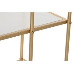 DKD Home Decor Police DKD Home Decor Golden Metal White 4 police MDF Wood (60 x 35 x 111 cm)