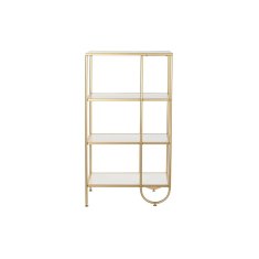 DKD Home Decor Police DKD Home Decor Golden Metal White 4 police MDF Wood (60 x 35 x 111 cm)