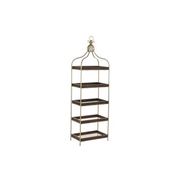DKD Home Decor Police DKD Home Decor Golden Dark brown Metal Fir 38,7 x 22,3 x 119 cm (1)