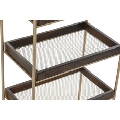DKD Home Decor Police DKD Home Decor Golden Dark brown Metal Fir 38,7 x 22,3 x 119 cm (1)