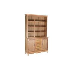 DKD Home Decor Larder DKD Home Decor Natural 124,5 x 39 x 201,8 cm jelka aluminij MDF les