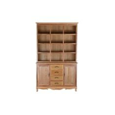 DKD Home Decor Larder DKD Home Decor Natural 124,5 x 39 x 201,8 cm jelka aluminij MDF les