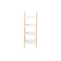 DKD Home Decor Police DKD Home Decor Natural White Bamboo 4 police MDF Wood (34 x 37 x 98 cm)