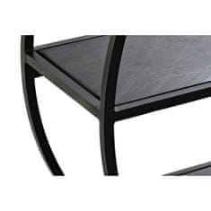 DKD Home Decor Police DKD Home Decor Black Metal Marble 90 x 24 x 90 cm (1)