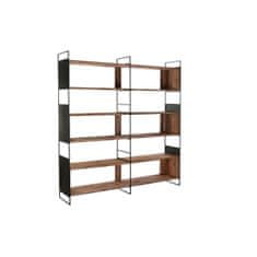 DKD Home Decor Police DKD Home Decor Wall Black Natural Wood Metal Pinewood Recycled Wood 180,5 x 35 x 190 cm (1)