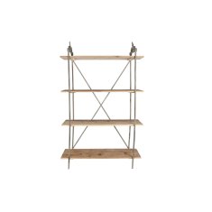 DKD Home Decor Police DKD Home Decor Grey Natural Metal Fir 120 x 38 x 190 cm (1)