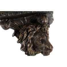 DKD Home Decor Shelve DKD Home Decor Golden Lion Resin (36,5 x 16,5 x 21 cm)