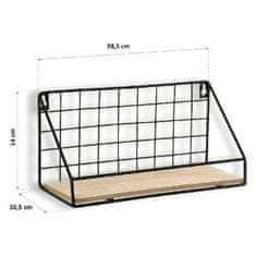 Versa Police Versa 1 Rešetka Kovina MDF Les (10,5 x 14 x 28,5 cm)