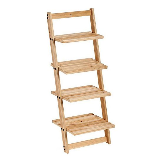 Kipit Police Les rjave barve (25,5 x 98 x 41,5 cm)