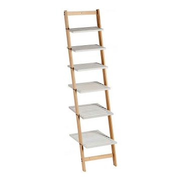 Gift Decor Police Bela rjava Bambus 35 x 165 x 42 cm