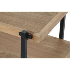 DKD Home Decor Police DKD Home Decor Rjava črna kovina MDF les 80 x 34 x 80 cm (1)