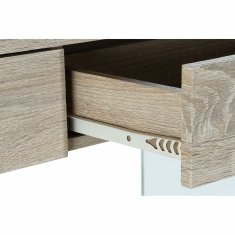 DKD Home Decor Police DKD Home Decor 90 x 35 x 180 cm Kristalni naravni les Transparentni MDF les