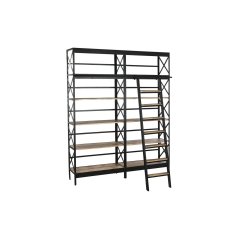 DKD Home Decor Police DKD Home Decor 180 x 35 x 220 cm Naravna črna kovina Mango les