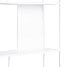 BigBuy Police SQUARE 100 x 22 x 175 cm Kovina Bela